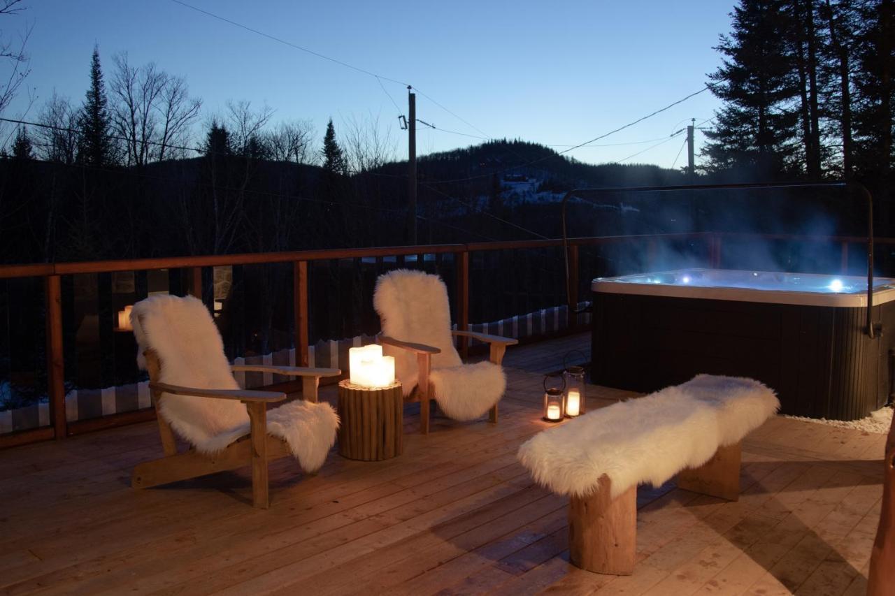Breathtaking Log House With Hottub - Winter Paradise In Tremblant *
