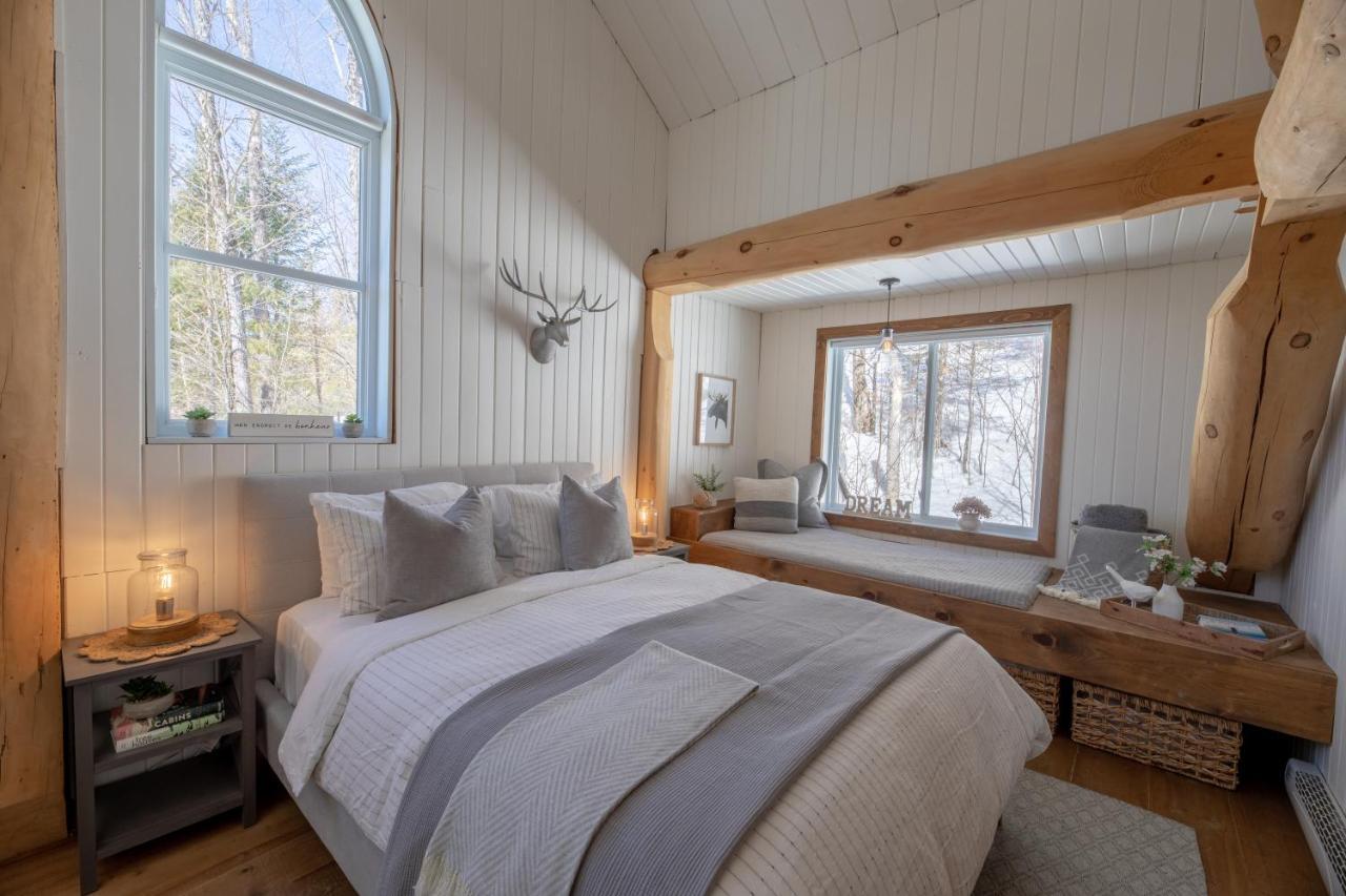 Chalet Breathtaking Log House With Hottub - Winter Paradise In Tremblant *