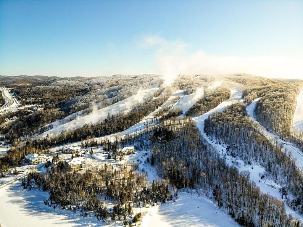 Chalet Breathtaking Log House With Hottub - Winter Paradise In Tremblant